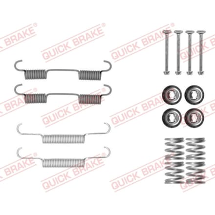 Toebehorenset, parkeerremschoen QUICK BRAKE 105-0896