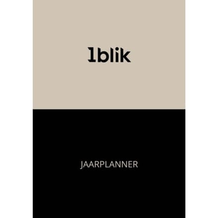 1blik Jaarplanner - Bernadeth Arends-Hardlooper