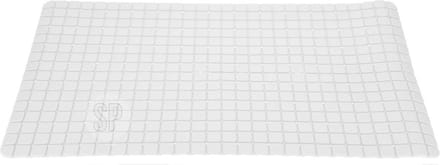 Excellent Houseware Badmat - antislip - ivoor wit - 69 x 39 cm - badkuipmat