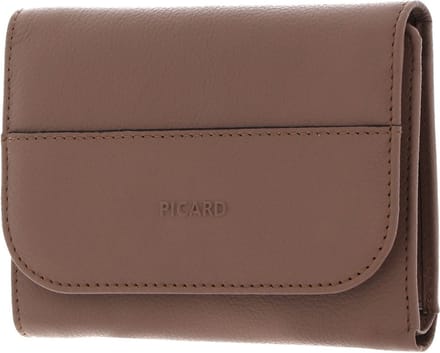 PICARD Leren portemonnee Legere E 1 Wallet With Flap Chai beige