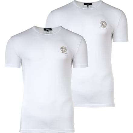 Versace Stretch Katoen Bi-Pack T-Shirt