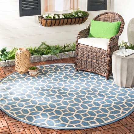 Buitenkleed Julyan Rond | Safavieh