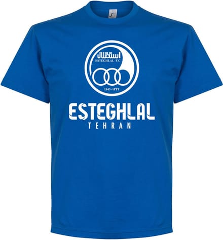 Esteghal FC Team T-Shirt - Blauw - M