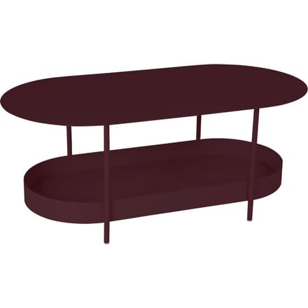 Fermob SALSA ovale tafel - B9 zwarte kers
