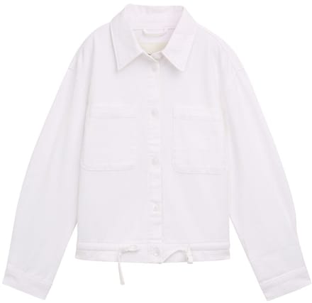 Tom Tailor Summer Spijkerjas Wit XS Vrouw