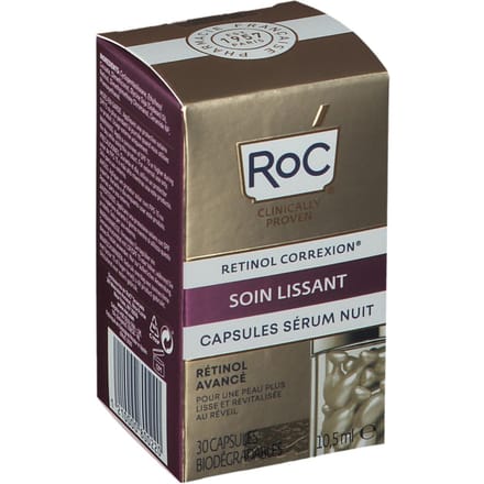 RoC Retinol Correxion Line Smoothing Night Serum 30 Capsules