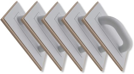 Tegelvoegplank - Voegplank - Tegels voegen - Celrubber pad - 280 x 140 mm - Beige
