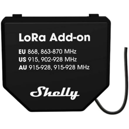 Shelly LoRa Add-on - Communicatiemodule over lange afstand