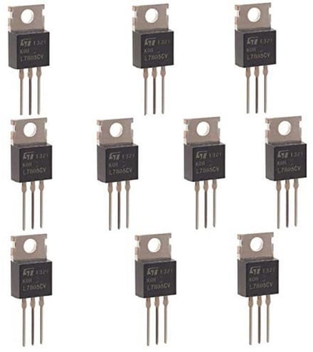 Spanningsregelaar TO-220 5V 1,5A - 10 Stuks