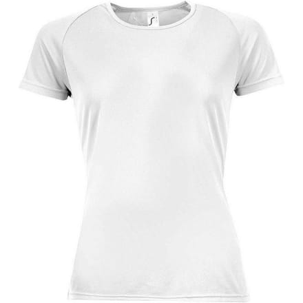 SOLS Dames/Dames Sportief Raglan T-shirt (Wit)