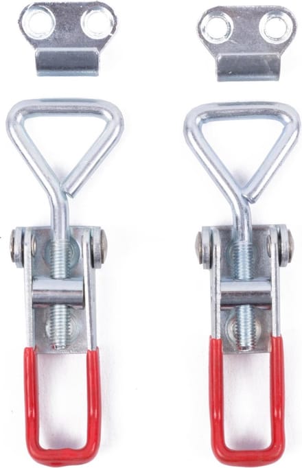 Benson Verstelbare spansluiting met tegenstuk - 70-81 mm - 100 kg - 2 stuks