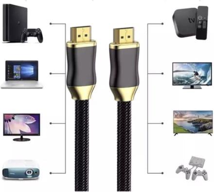 Izoxis HDMI 2.1 Kabel 3m: Ervaar 8K en 4K op Zijn Best