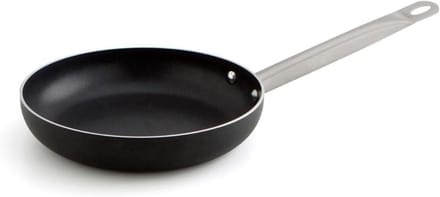 Aluminium koekenpan 36 cm met antiaanbaklaag en glazen deksel