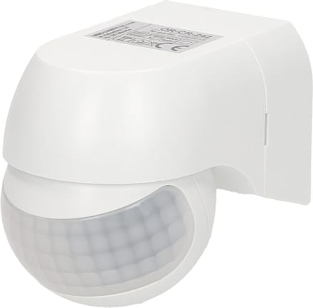 PIR Bewegingsmelder - Mini bewegingssensor - LED - 180 ° Detectie - IP44 - Wit