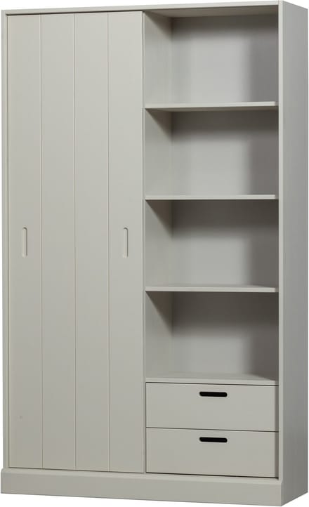WOOOD Mila Schuifdeurkast - Grenen - Dust - 200x120x42