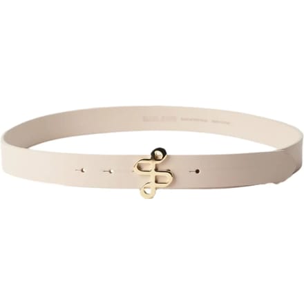 Leren riem met gouden logo op de gesp dames Salsa Jeans