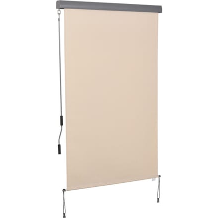 4goodz Outsunny verticale zonwering verticale luifel 120x200 cm creme