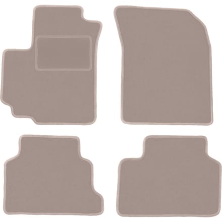 Beige veloursmatten voor: Suzuki Swift V 5D hatchback (2010-2016)