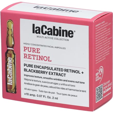 laCabine® PURE RETINOL AMPOULES 10x2 Ampoules (flessen)
