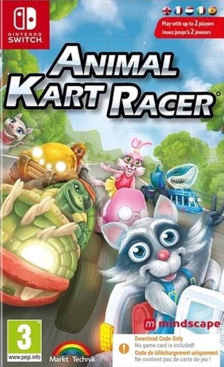 Animal Kart Racer (Code in a Box)/nintendo switch