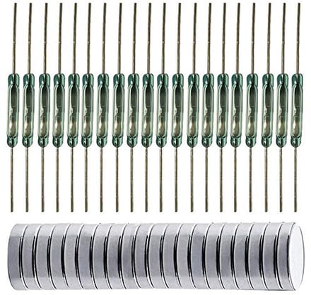 20 stuks Glas Reed Switch - Multifunctionele Magnetische Inductie Schakelaar