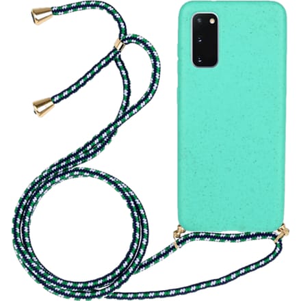 Mocaa Samsung Galaxy S20 Telefoonhoesje met Koord Groen