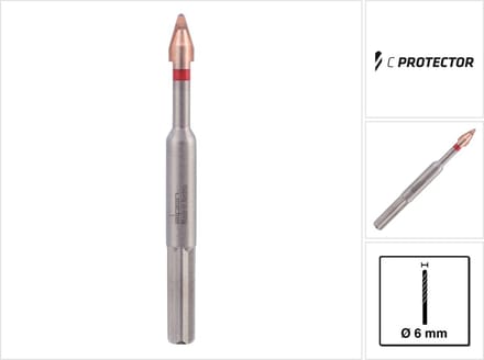 Fijnkeramische tegelboor C PROTECTOR D.6mm ALPEN