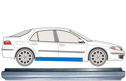 Reparatie dorpel voor Renault Laguna II 2001-2007 / Rechts