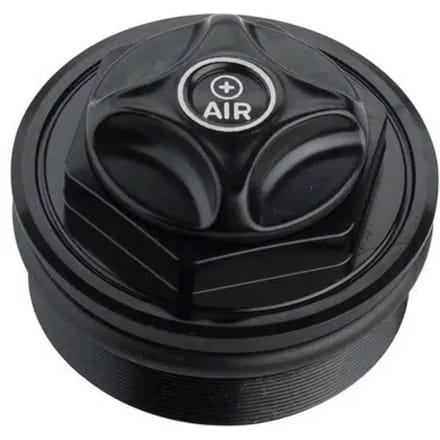 Rockshox Spring Air Top Cap Pike A2/lyrik A1 Plus/yari A1 Plus/revelation A1 Plus/pike Dj Bovenkap Zwart 35 mm