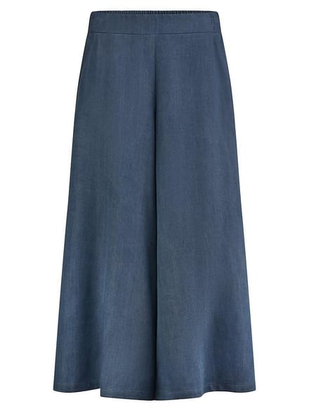 Wide Fit-broek Van Peter Hahn denim