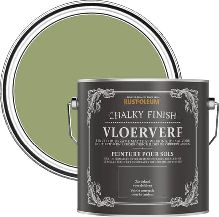 Rust-Oleum Groen Vloerverf - Familiar Ground 2,5L