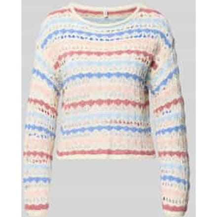 regular fit pullover met overgeslagen schouders model 'GEENA'