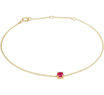 Geelgouden Armband robijn 1 4022809