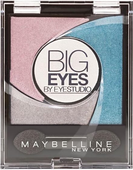 Maybelline Eye Studio Big Eyes 03 Luminous Turquoise oogschaduw Mat, Shimmer