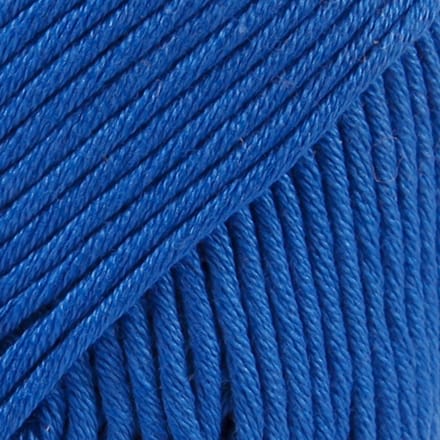 DROPS Muskat Uni Colour - 15 koningsblauw - Katoen Garen