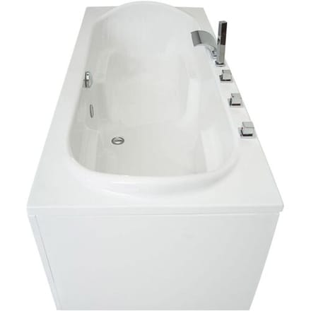 Caribia comfort bathtub 177 x 78 cm with apron 80880