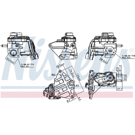 EGR-klep NISSENS 98348