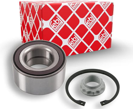 Wiellagerset Achteras - Lagerset Compleet - Auto Onderhoud - Inclusief Moer Borgring - 1.01 Kilogram