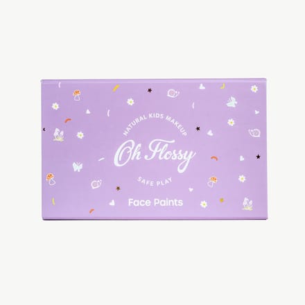 OH FLOSSY Set Gezichtsverf - Magic Garden - Huidvriendelijk - In Geschenkdoos - 3 Jaar