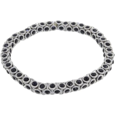 Behave - armband zilverkleur - donker accent - elegante avondstijl