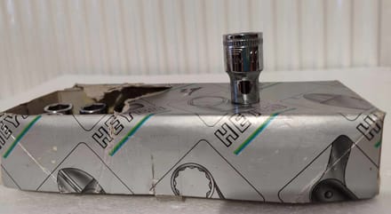 Heyco Dopslagsleutel 11mm 1/2" Chroom-Vanadium