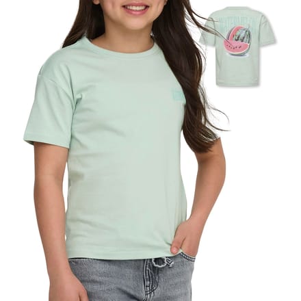 Only t-shirt meisjes - groen - KOGhelen - maat 146/152