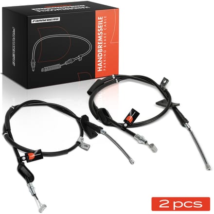 Frankberg 2x Kabel Handrem Achteras Beide Zijden voor Suzuki