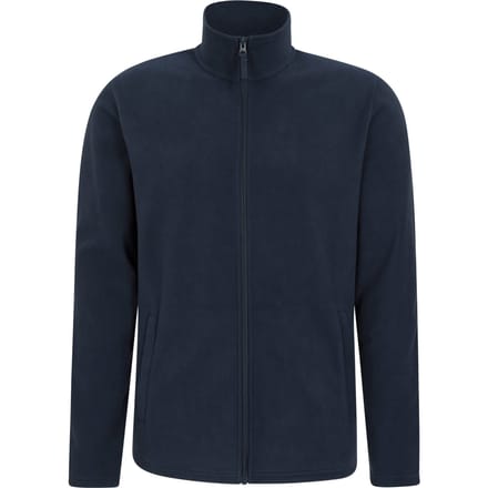 Mountain Warehouse Heren Camber Fleece Jas (Marine)