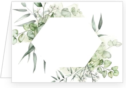 50 Premium Plaatskaarten Naamkaartjes voor Feestelijke Dagen