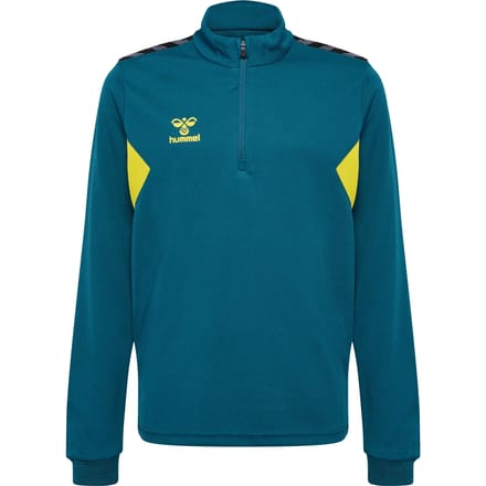 Authentieke sweatshirt met 1/4 rits voor kinderen Hummel