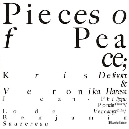 Kris Defoort & Veronika Harcsa - Pieces Of Peace (LP)