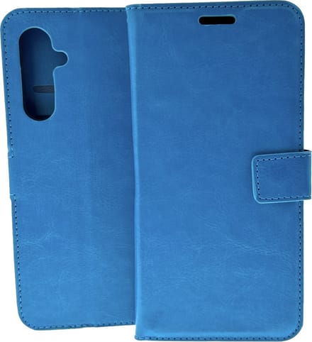 Hoesje Geschikt Voor Samsung Galaxy A05 - Bookcase Portemonnee - 3 Pasjesvakken - Magnetische Sluiting en Standfunctie - Turquoise - Ar202