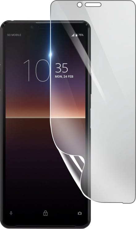 3mk, Geschikt voor Sony Xperia 10 2, Schokbestendige Hydrogel Screenprotector, Transparant
