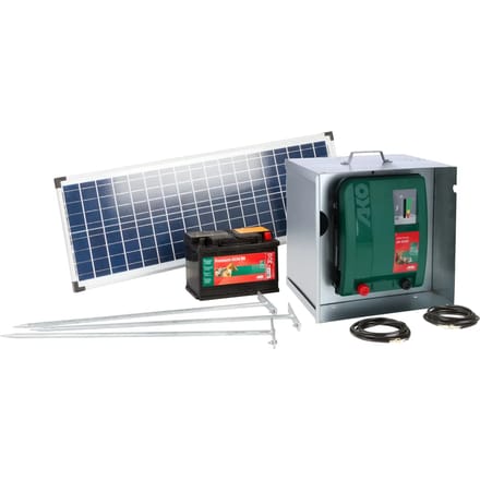 Basisset met zonnepaneel Kerbl Mobil Power AN 6000